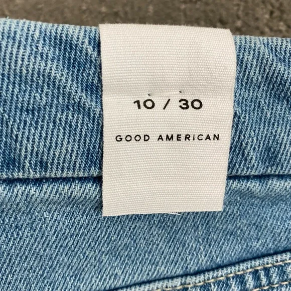 NWT Good American Raw Hem Jeans - Picture 6 of 6